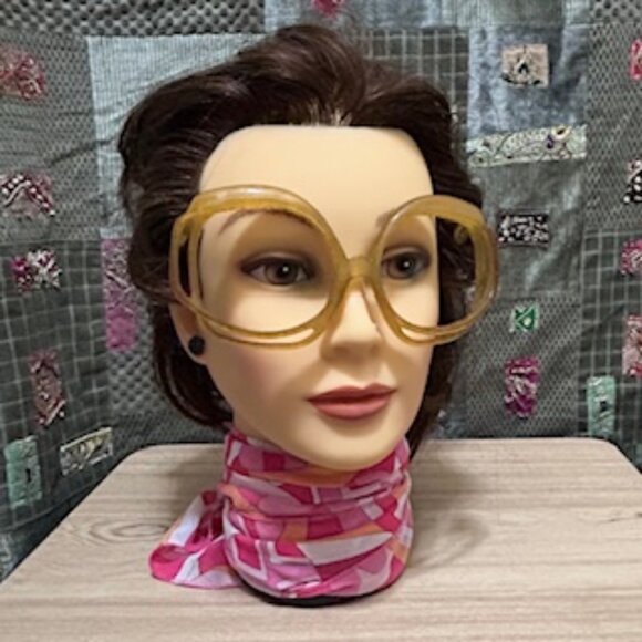 1970s Christian Dior 2026 80 Eye Glass Demo- Frames  (No lenses) Made in Germany - Picture 2 of 16